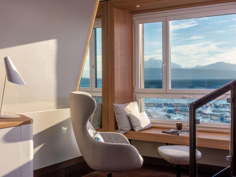 Foto de una habitación de Mövenpick Hotel Lausanne