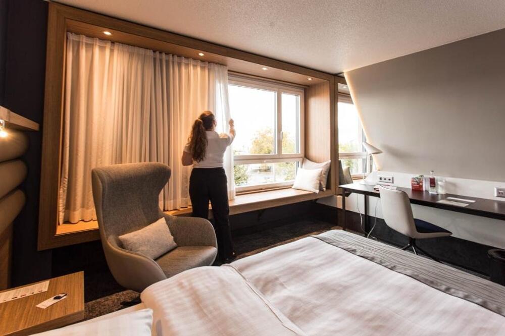 Foto de una habitación de Mövenpick Hotel Lausanne