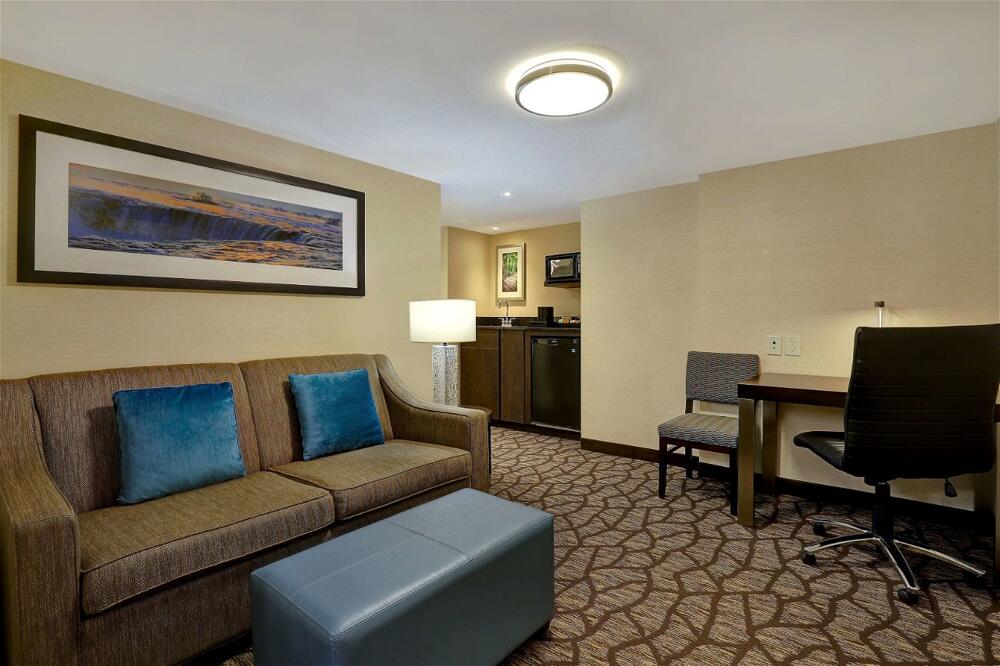 Foto de una habitación de Hotel Embassy Suites by Hilton Niagara Falls Fallsview