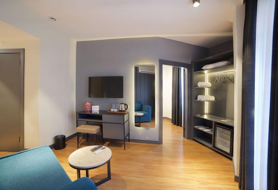Foto de una habitación de Barin Hotel