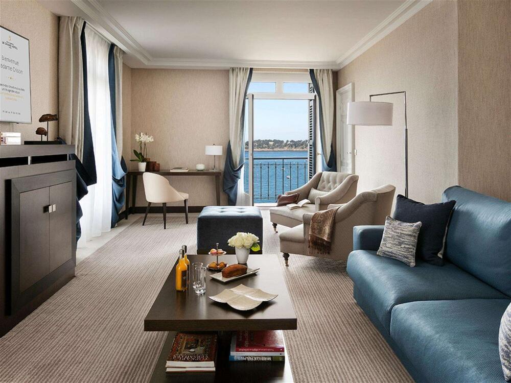 Foto de una habitación de Hôtel Barrière Le Grand Hôtel Dinard
