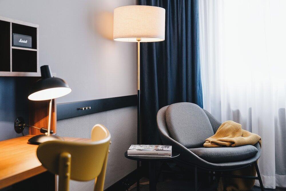 Foto de una habitación de Hotel Gilbert