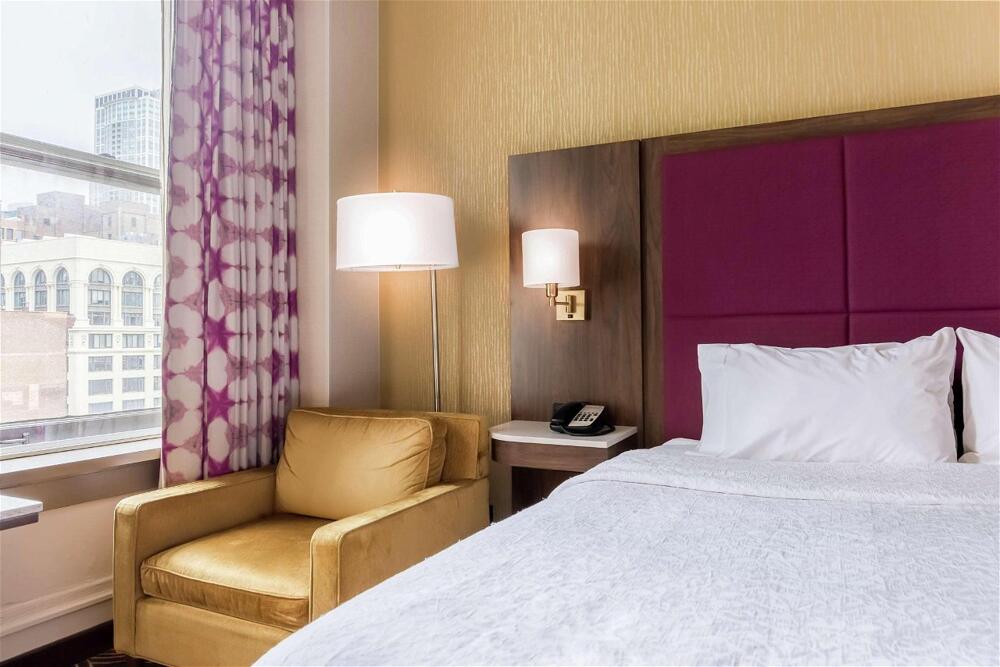 Foto de una habitación de Hotel Hampton Inn Majestic Chicago Theatre District