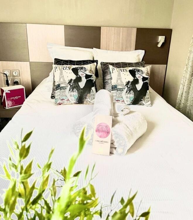 Foto de una habitación de Kyriad Restaurant Centre Vichy