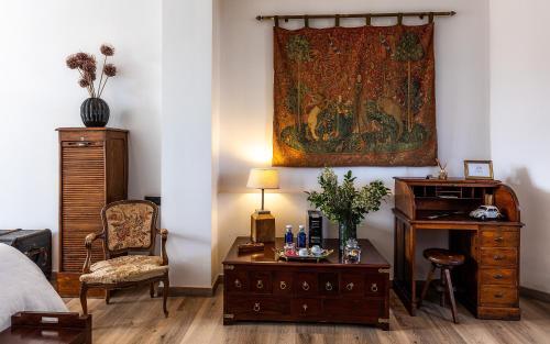 Foto de una habitación de Hotel Monumento Almenara de Copau