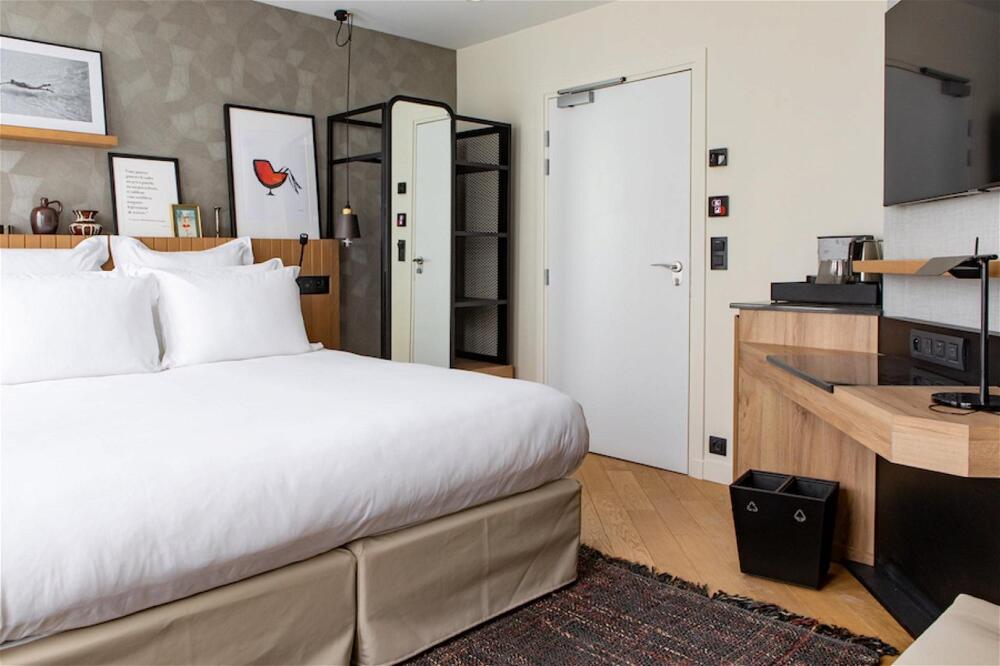Foto de una habitación de Hotel Maison Mère