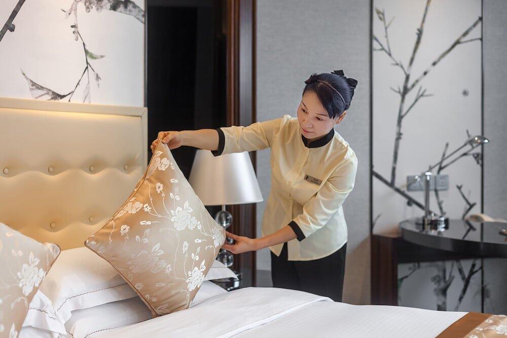 Foto de una habitación de Huaqiang Plaza Hotel Shenzhen