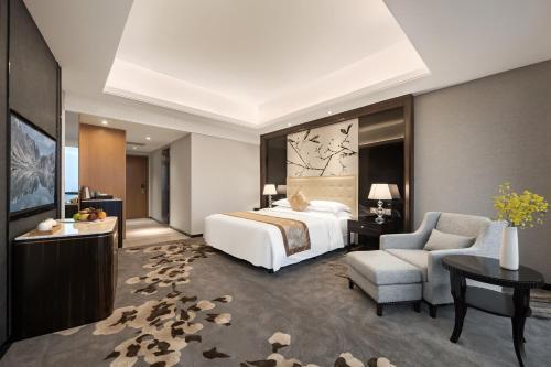 Foto de una habitación de Huaqiang Plaza Hotel Shenzhen