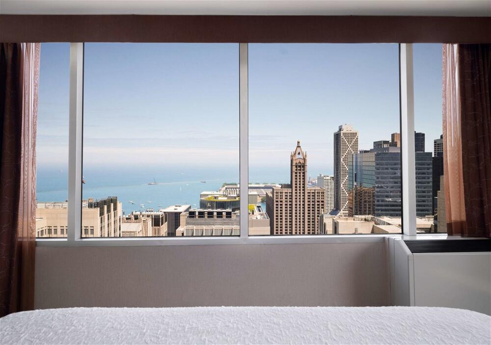 Foto de una habitación de Hotel Hampton Inn Chicago Downtown/Magnificent Mile
