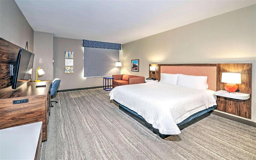 Foto de una habitación de Hotel Hampton Inn by Hilton Ottawa