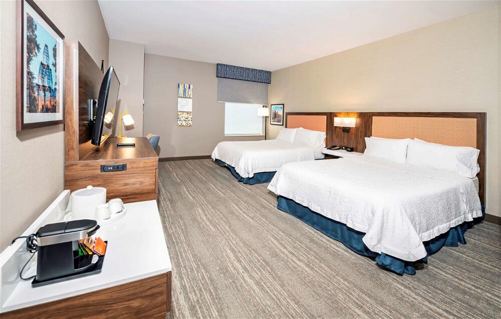 Foto de una habitación de Hotel Hampton Inn by Hilton Ottawa
