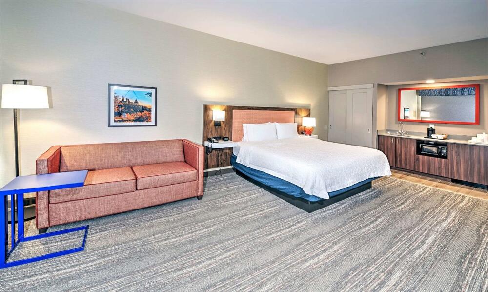 Foto de una habitación de Hotel Hampton Inn by Hilton Ottawa