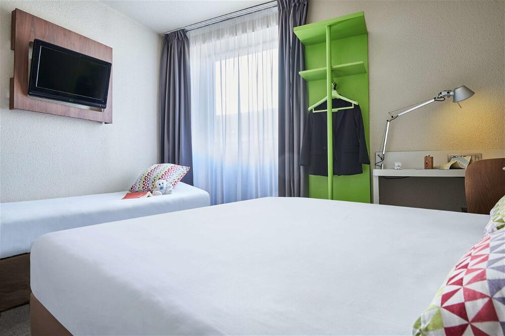 Foto de una habitación de Hotel Campanile Lyon Centre - Berges du Rhône