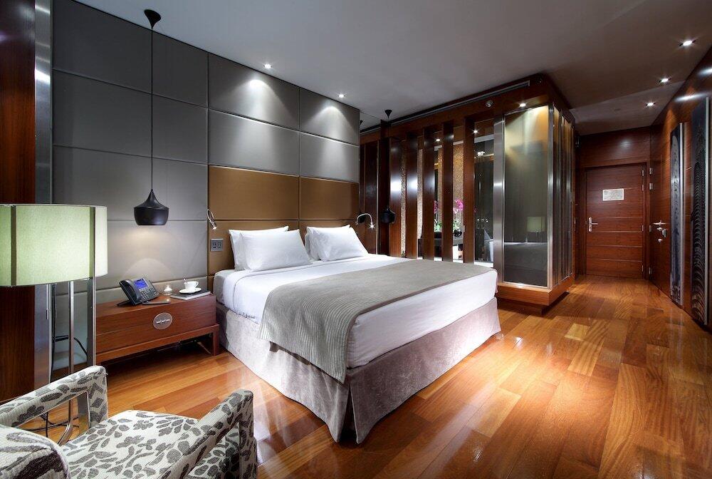 Foto de una habitación de Hotel Eurostars Madrid Tower