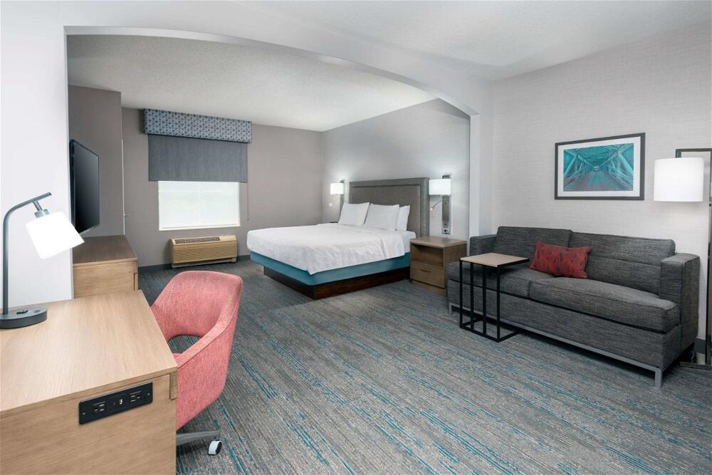Foto de una habitación de Hotel Hampton Inn Boston Bedford Burlington