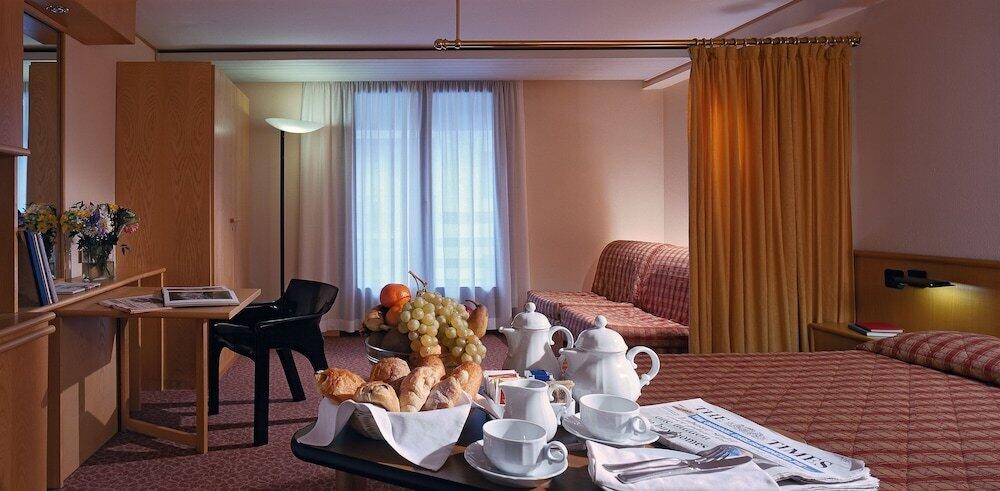 Foto de restauración de Hotel Les Jumeaux Courmayeur
