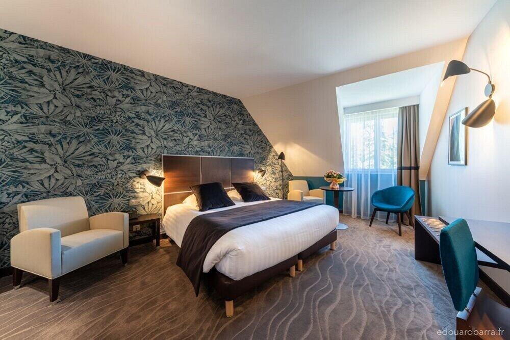 Foto de una habitación de Le Richebourg Hôtel, Restaurant &amp;amp; Spa