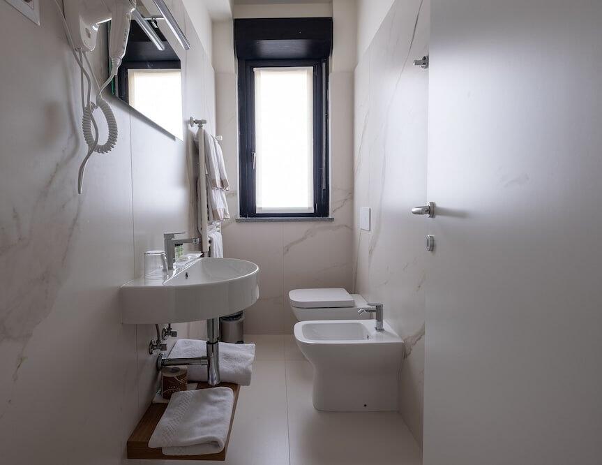 Foto del baño de Hotel La Torretta