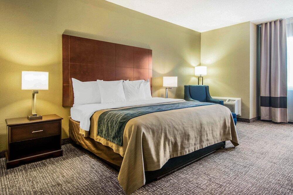 Foto de una habitación de Hotel Comfort Inn Atlanta Downtown South