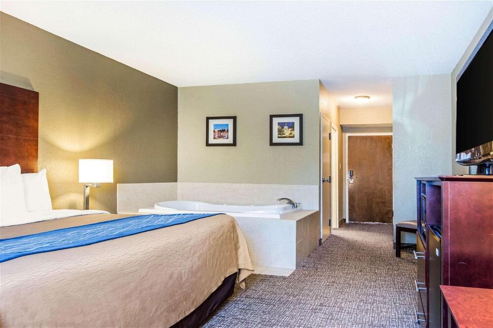 Foto de una habitación de Hotel Comfort Inn Atlanta Downtown South