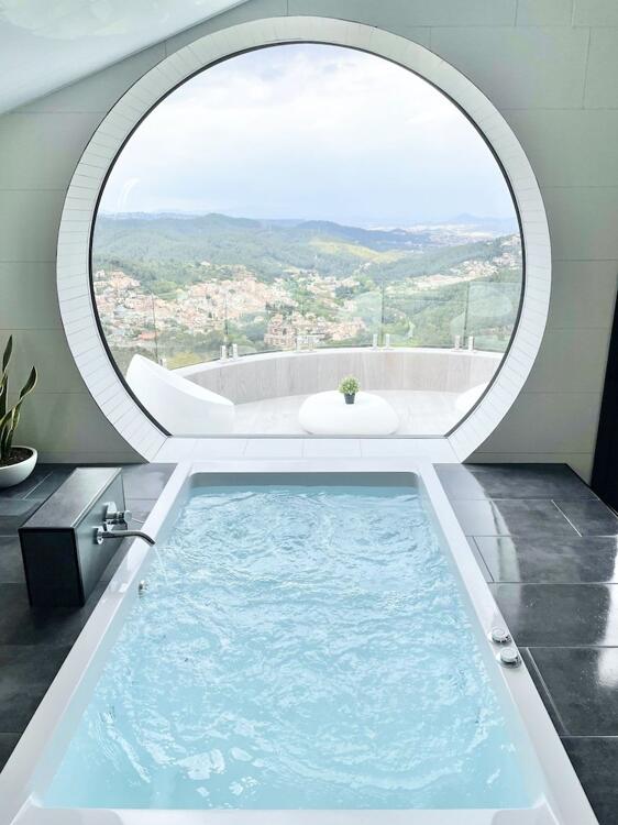 Foto de una habitación de Hotel Petit Mirador