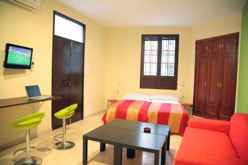 Foto de una habitación de Apartamentos Rey de Sevilla