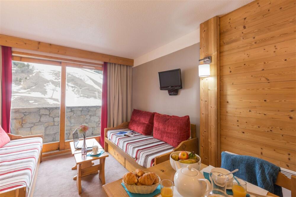 Foto de una habitación de Aparthotel Pierre &amp;amp; Vacances Residence Les Sentiers du Tueda