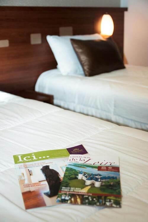 Foto de una habitación de Brit Hotel Tours Sud – Le Cheops
