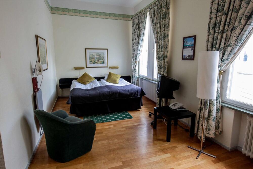 Foto de una habitación de First Hotel Statt
