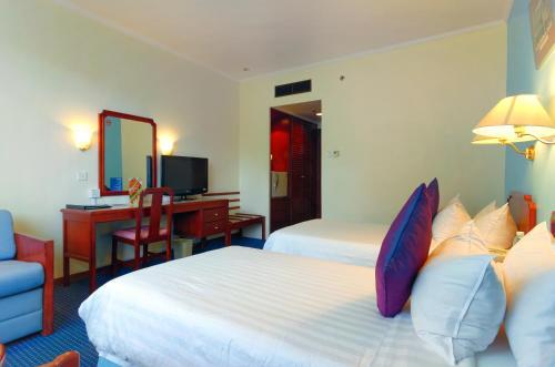 Foto de una habitación de Hotel Shangri-La Kota Kinabalu
