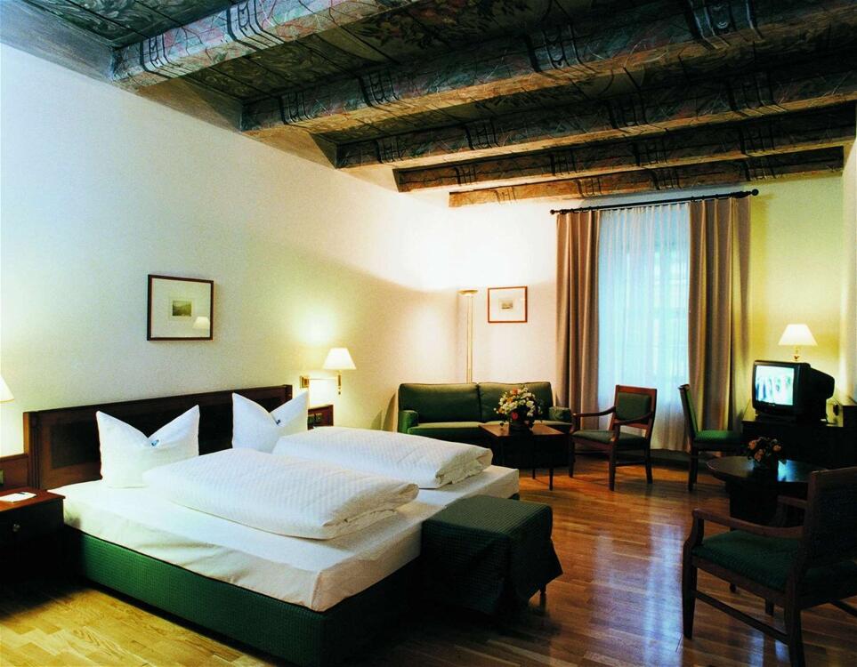 Foto de una habitación de Romantik Hotel Tuchmacher