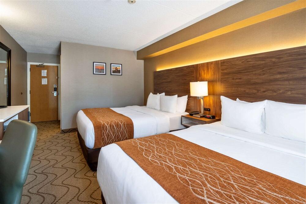 Foto de una habitación de Hotel Comfort Inn North Bay