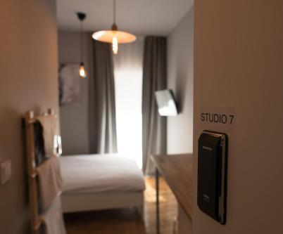 Foto de una habitación de Hostal S&amp;amp;L3 REPUBLIC ZAGREB CENTER