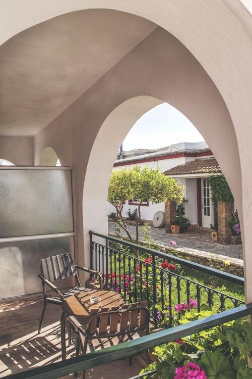 Foto de una habitación de Iliada Beach Hotel