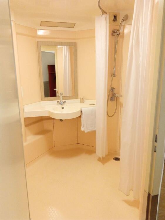Foto del baño de Hotel Premiere Classe Saint Brice Sous Forêt