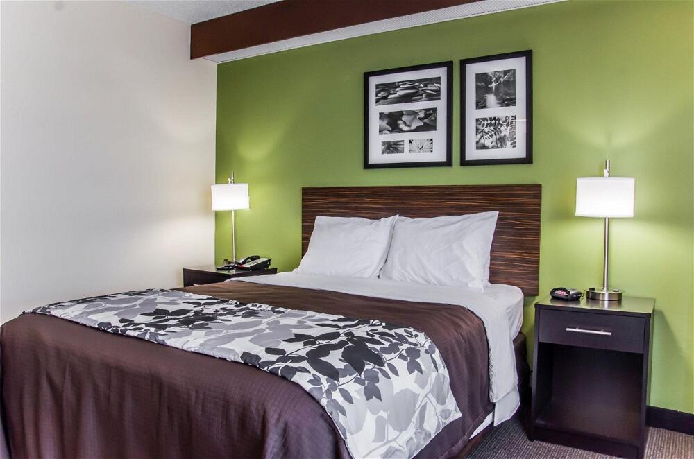 Foto de una habitación de Hotel Sleep Inn Matthews