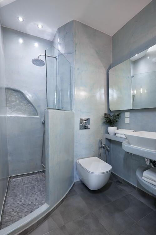 Foto del baño de Hotel Nissos Thira