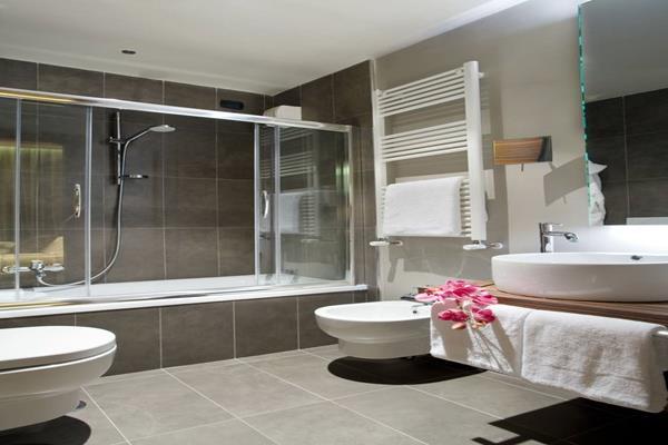 Foto del baño de Hotel Unicorno