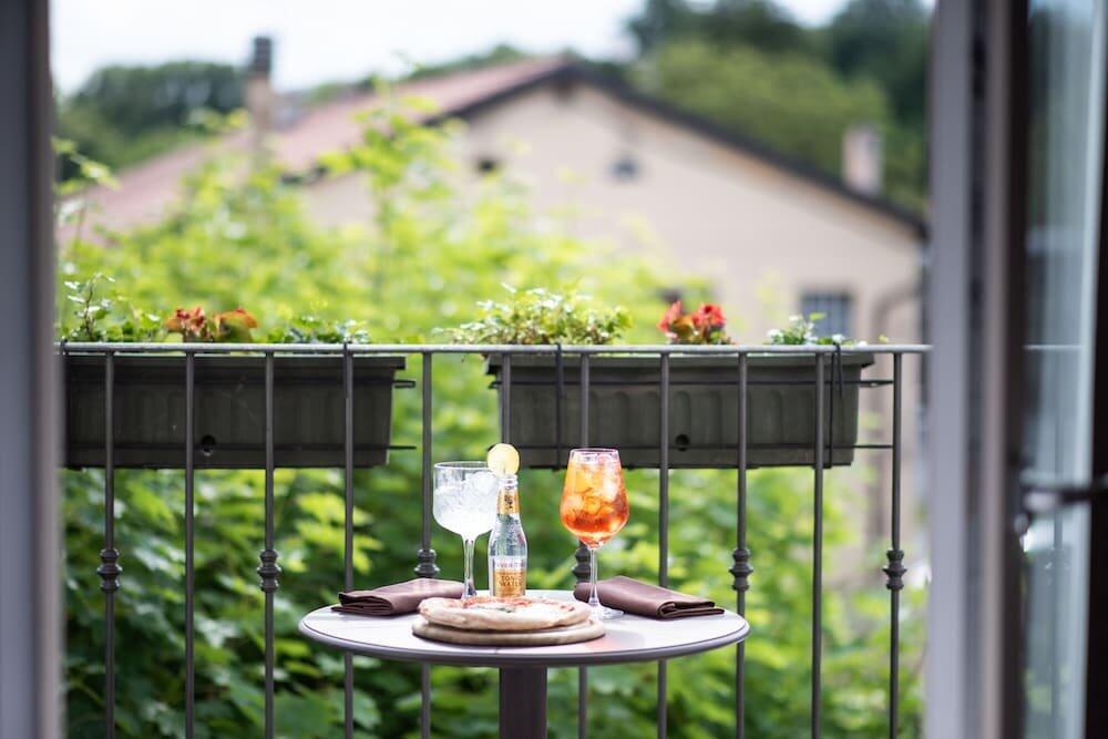 Foto de una habitación de Hotel Osteria della Pista