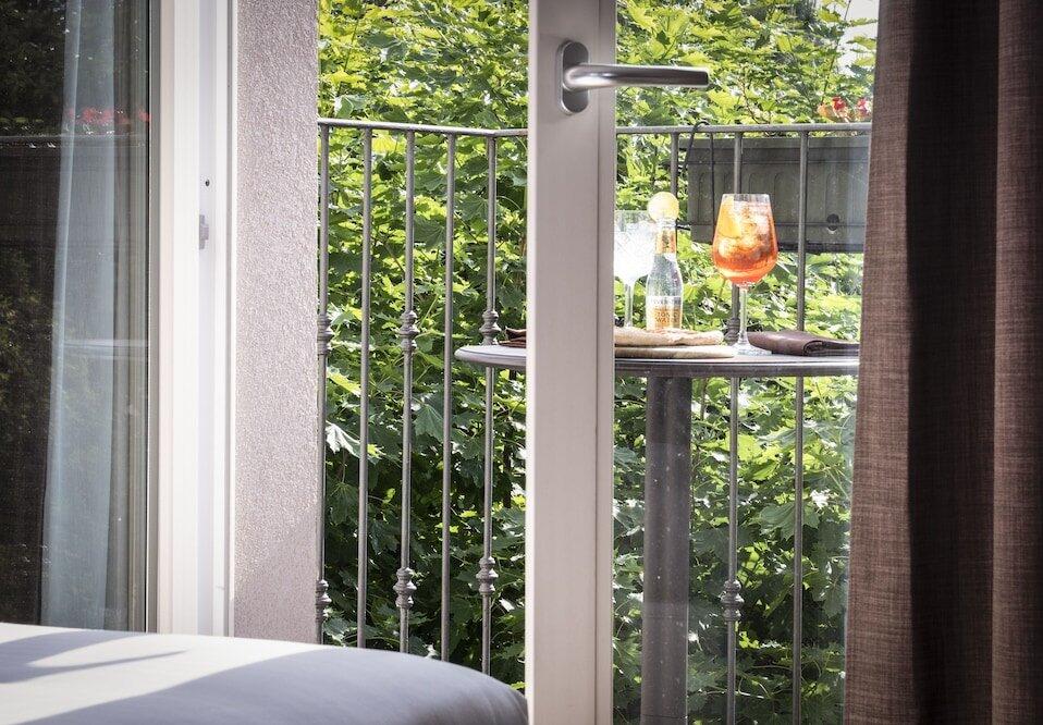 Foto de una habitación de Hotel Osteria della Pista