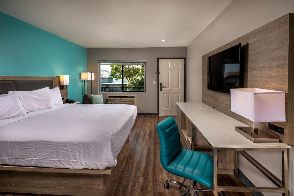 Foto de una habitación de Motel Travelodge by Wyndham LAX