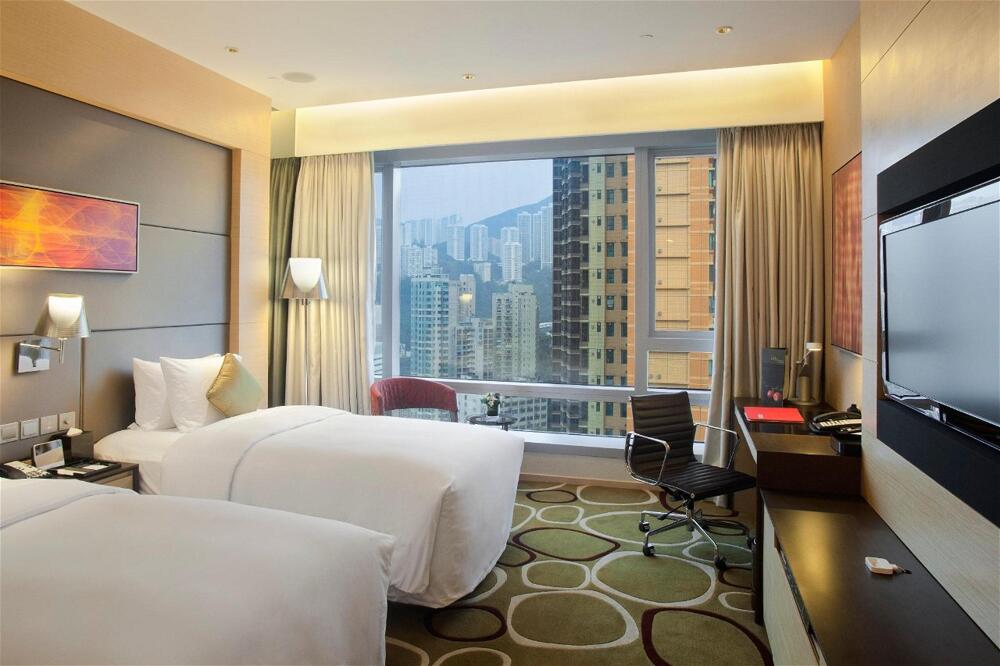Foto de una habitación de Crowne Plaza Hong Kong Causeway Bay, an IHG Hotel