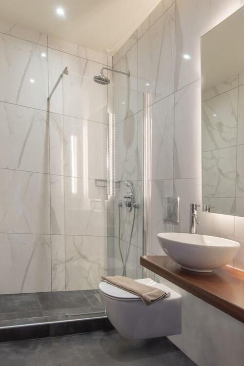 Foto del baño de Fiori Hotel