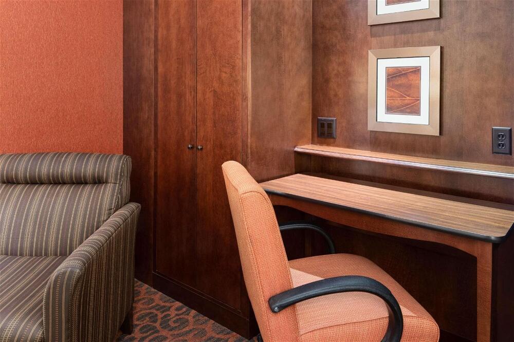 Foto de una habitación de Hotel Hampton Inn Cleveland-Downtown