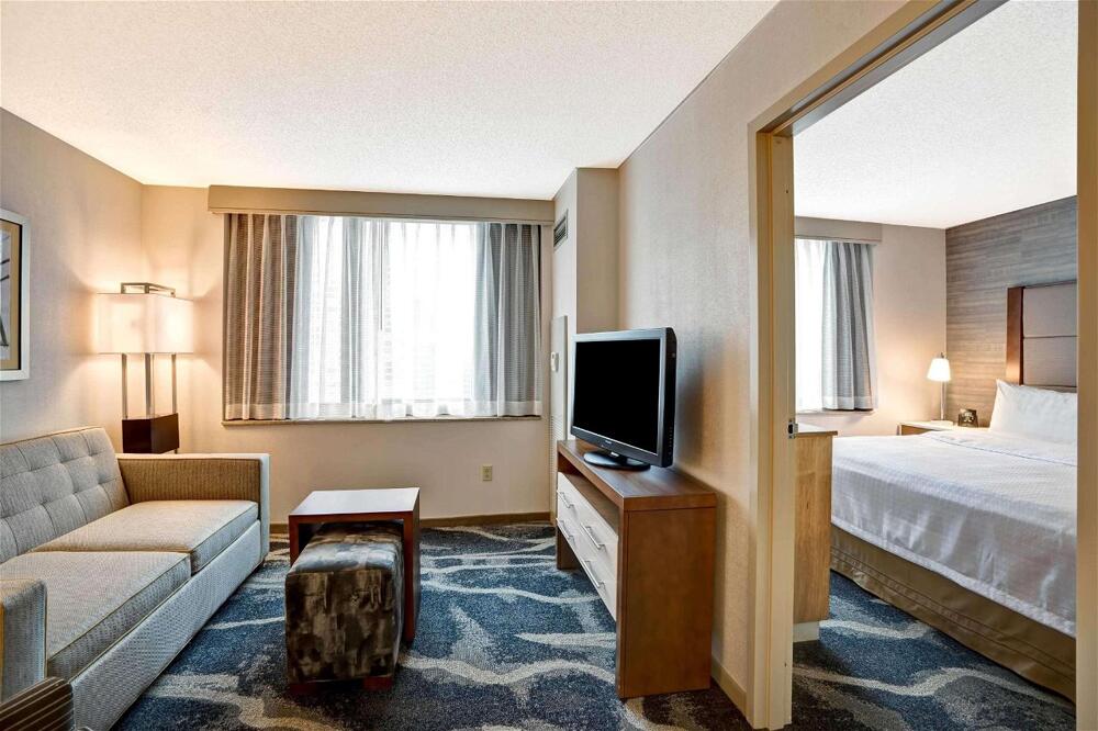Foto de una habitación de Hotel Homewood Suites by Hilton Chicago-Downtown