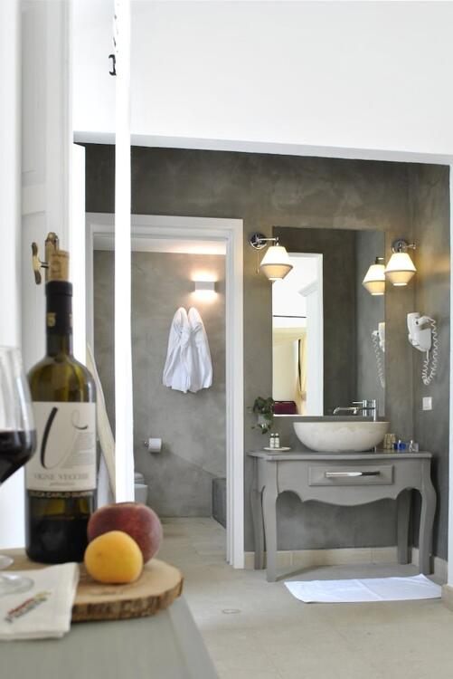 Foto del baño de Hotel Masseria Panareo