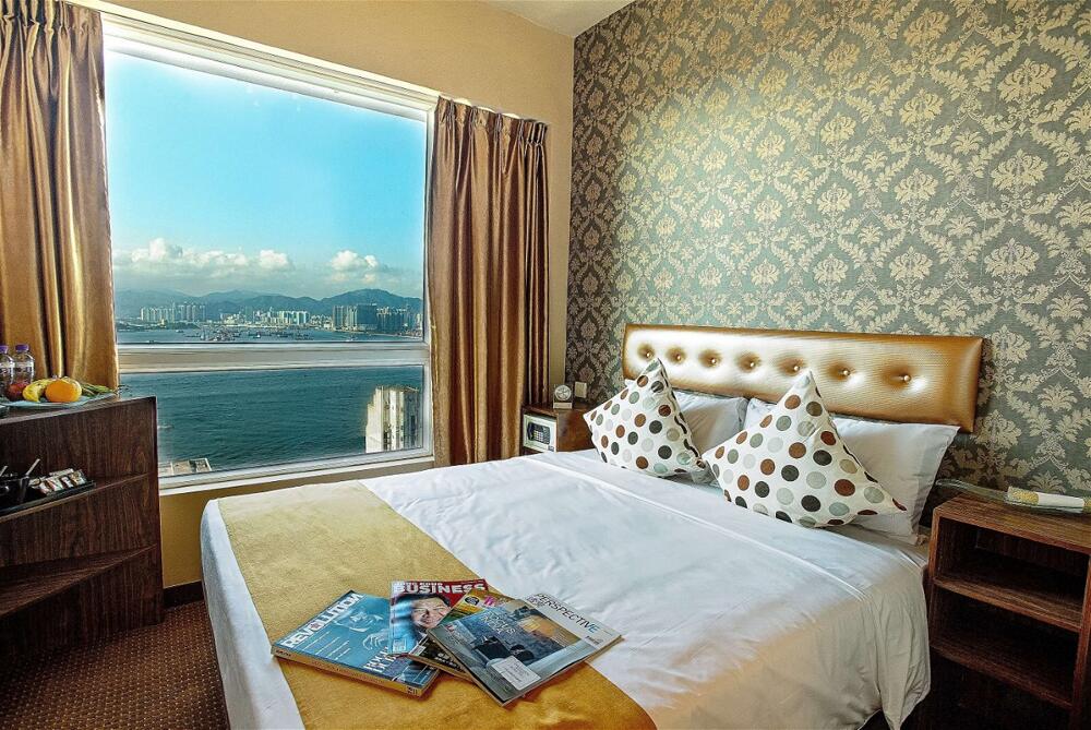 Foto de una habitación de Hotel Ramada Hong Kong Harbour View