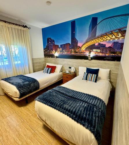 Foto de una habitación de Hotel Artetxe