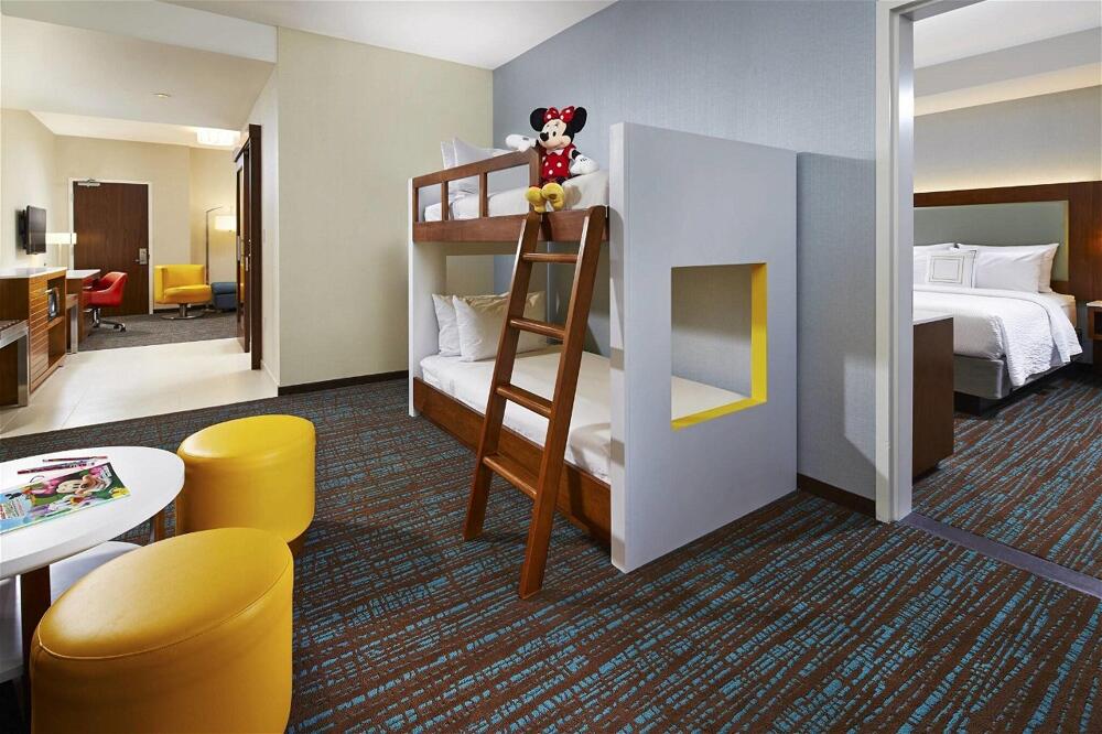 Foto de una habitación de Hotel SpringHill Suites by Marriott at Anaheim Resort Area/Convention Center