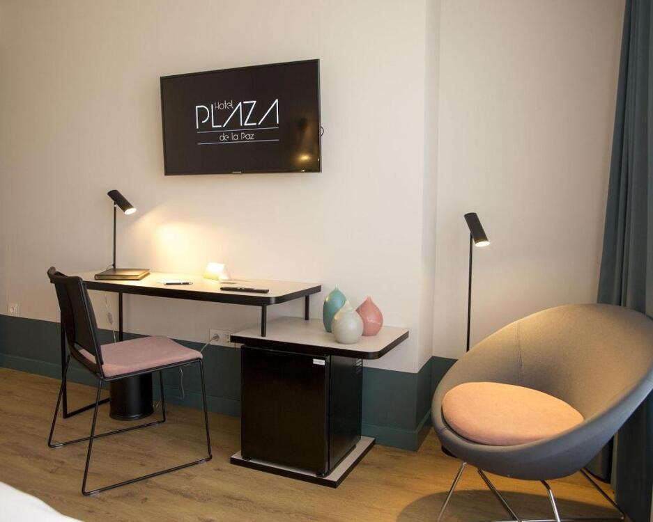 Foto de una habitación de Hotel Plaza De La Paz